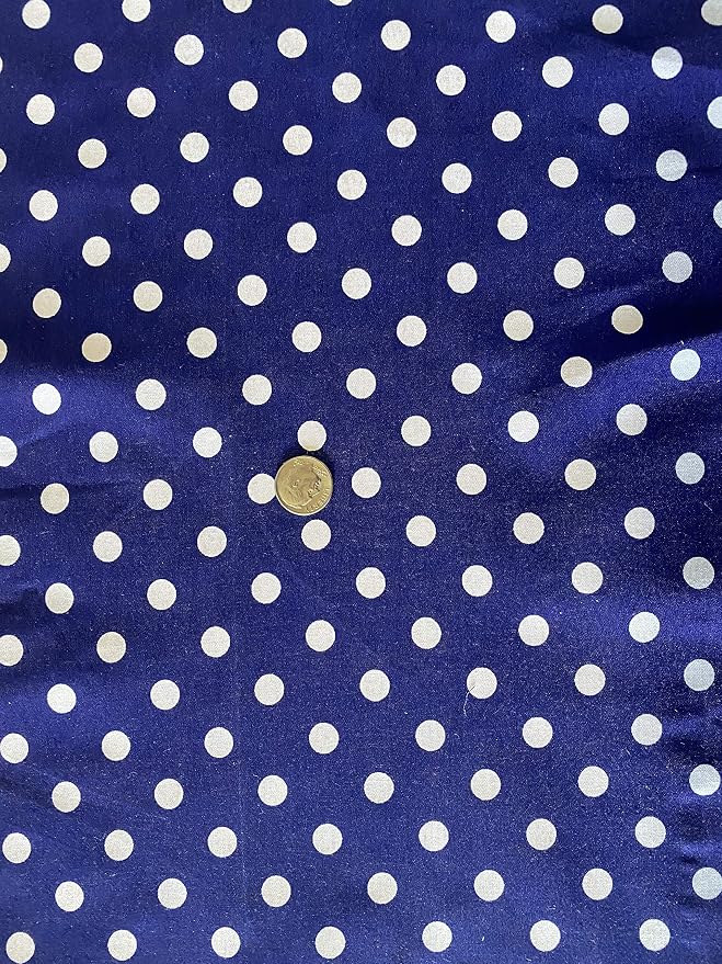 Valentina Textile inc Small Polka Dot Poly Cotton Multi-Colors 60" Wide by VALENTINATEXTILEINC