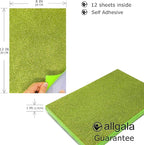 Allgala 12 Pack Glitter EVA Foam Paper 8 x 12inch Sheets-Lime Color - Image 2
