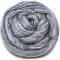 Silk Merino Fiber for Spinning. Super Soft Combed Top Wool Roving for Hand by LivingDreamsYarn