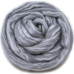 Silk Merino Fiber for Spinning. Super Soft Combed Top Wool Roving for Hand by LivingDreamsYarn