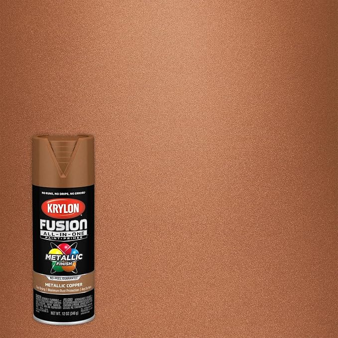 Krylon Fusion All-In-One Metallic Spray Paint & Primer, Copper - Image 2