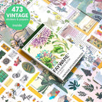 Fayware Washi Vintage Stickers for Scrapbooking - Image 8