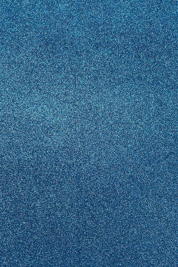 Allgala 12 Pack Glitter EVA Foam Paper 8 x 12inch Sheets-Blue-Perfect by Allgala
