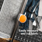 Fiskars Rotary Cutter and Ruler, Quilting Ruler, Rotary Cutter - Image 2
