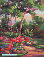 DIAMOND ART CLUB Bibler Garden Path Diamond Painting Kit, Fun DIY Crafts - Image 2