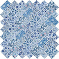50pcs 10 x 10 inches Multicolor Cotton Fabric Bundle Squares by Unknown