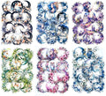 120Pcs Fantasy Moon Flower Scrapbook Stickers by YOKSAS