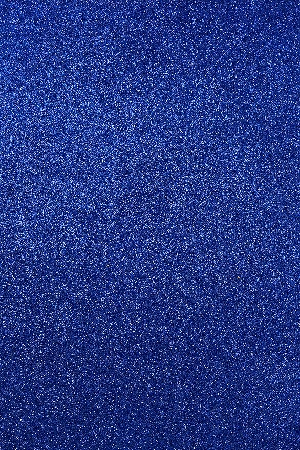 Allgala 12 Pack Glitter EVA Foam Sheet Paper 8 x 12inch Sheets-Royal Blue by Allgala