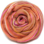 Silk Merino Fiber for Spinning. Super Soft Combed Top Wool Roving for Hand by LivingDreamsYarn