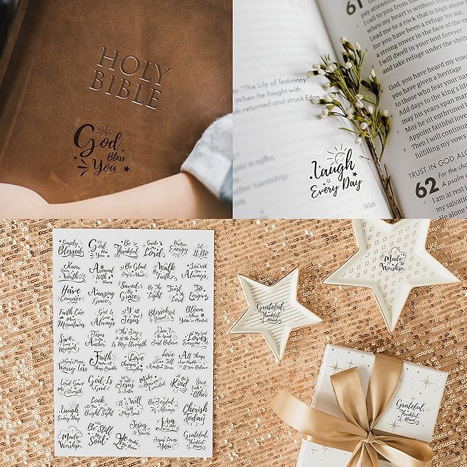 1000 PCS Bible Verse Stickers - Image 6
