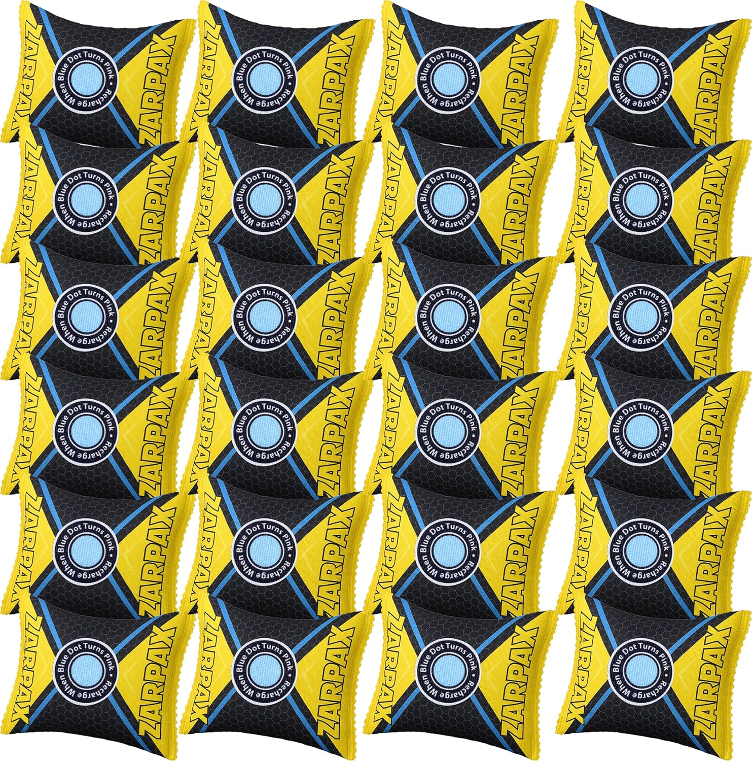 125g Rechargeable Desiccant Packs Dehumidifier Bag - 24 Pack - Moisture Absorbers For Safes, Car, Bathroom, Storage, Garage - Moisture Remover Eliminates Humidity - Reusable Desiccant Bags