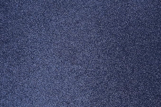 Allgala X-Large Glitter EVA Foam Sheets 12 Pack 12x16 inch Paper Sheets-Navy by Allgala