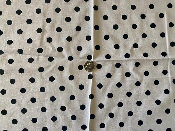 Valentina Textile inc Small Polka Dot Poly Cotton Multi-Colors 60" Wide - Image 2