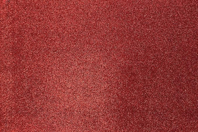 Allgala X-Large Glitter EVA Foam Sheets 12 Pack 12x16 inch Paper Sheets- Red by Allgala