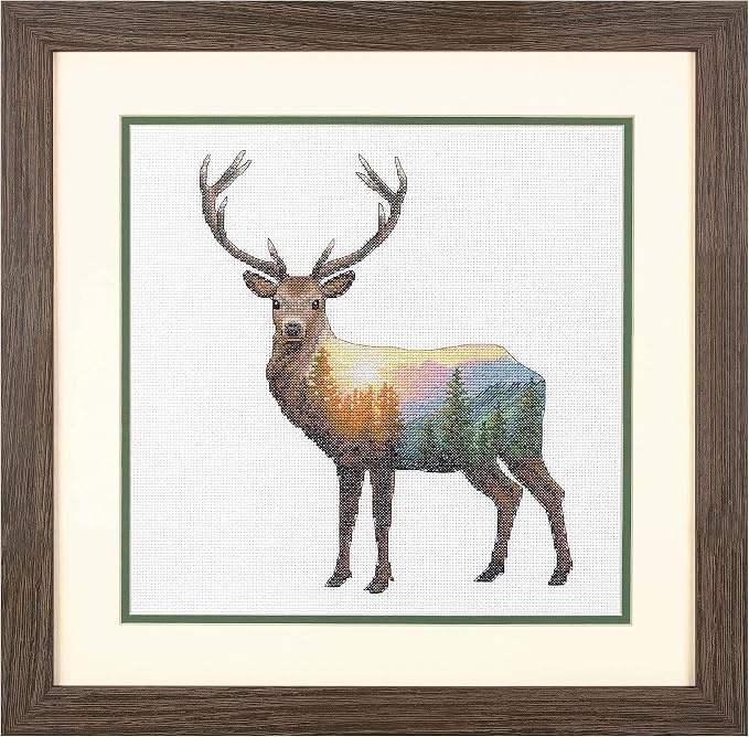 Dimensions SIMPLICITY CREATIVE CORP Cross Stitch, Deer Scene - Image 4