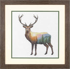 Dimensions SIMPLICITY CREATIVE CORP Cross Stitch, Deer Scene - Image 4