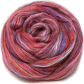 Silk Merino Fiber for Spinning. Super Soft Combed Top Wool Roving for Hand by LivingDreamsYarn