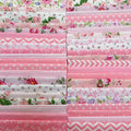 7PCS 25x 25 cm Quilting Fat Quarters Fabric Bundles, by Unknown