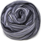Festival Merino Wool Fiber. Colorful Combed top roving by LivingDreamsYarn