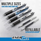 Pentel EnerGel RTX Retractable Liquid Gel Ink Pen, Medium line, Box of 12 Pens - Image 4