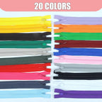 YAKA 60pcs Nylon Invisible Zippers Tailor Sewing Tools Garment Accessories 5 - Image 3