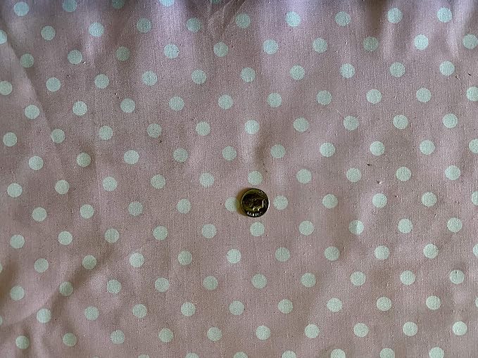 Valentina Textile inc Small Polka Dot Poly Cotton Multi-Colors 60" Wide - Image 2