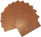 Allgala 12 Pack Glitter EVA Foam Paper 8 x 12inch Sheets-Orange-Perfect - Image 3