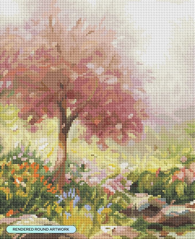 DIAMOND ART CLUB Maui Gardens Diamond Painting Kit, Fun DIY Crafts - Image 2