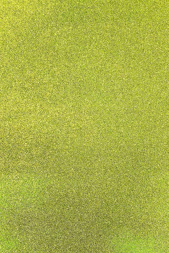 Allgala 12 Pack Glitter EVA Foam Paper 8 x 12inch Sheets-Lime-Perfect by Allgala