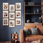 Sheffield Home 9 Piece Gallery Wall Frame Set, 11x14 Inch, Antique Bronze - Image 2
