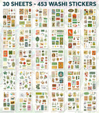 Fayware Washi Vintage Stickers for Scrapbooking - Image 4